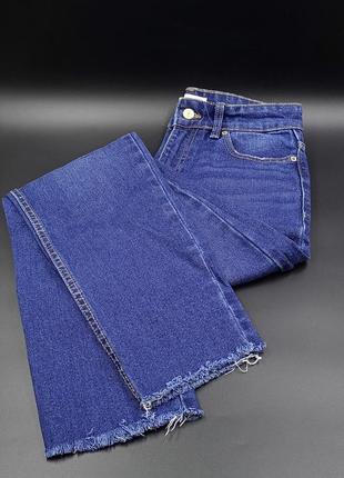 Женские джинсы mom fit. синие классические джинсы