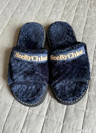 Шлепанцы chloe