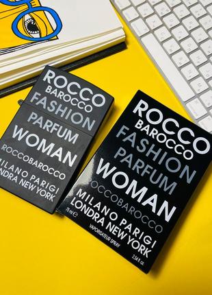Fashion woman roccobarocco edp (італія / оригінал)3 фото
