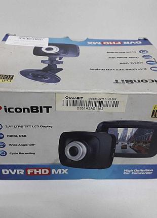 Автомобильный видеорегистратор б/у iconbit dvr fhd mx (dv-0022f)