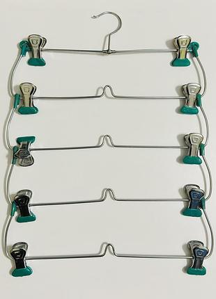 Многослойная металлическая вешалка для одежды