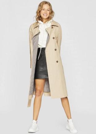 Плащ тренч stradivarius