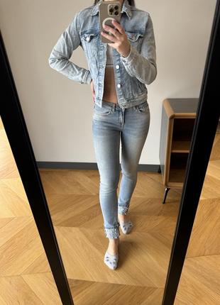 Женские прямые джинсы zara