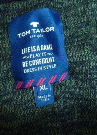 Tom tailor свитер, свитшот xl, 100% хлопок 2