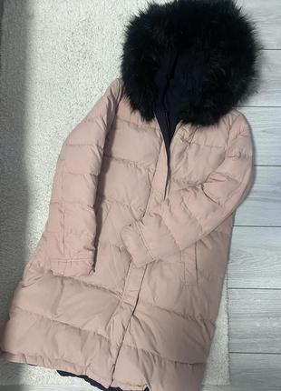 Пуховик двосторонній zara
