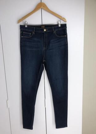 Базовые стрейчевые скинни высокая посадка джинсы skinny10 фото