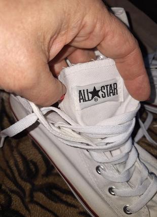 Кеди високі converse all star2 фото