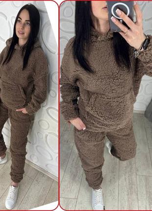 Костюмчик дуже 😋 м'який, легенький, тепленький тедді