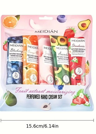 Подарочный набор крема для рук с фруктовым ароматом