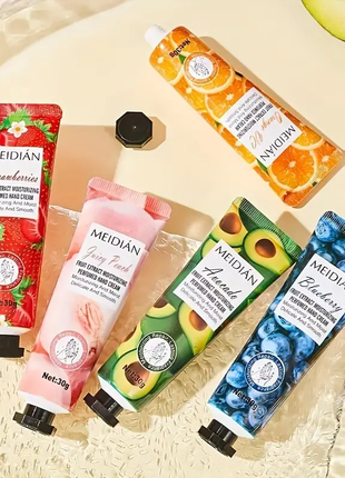 Подарочный набор крема для рук с фруктовым ароматом