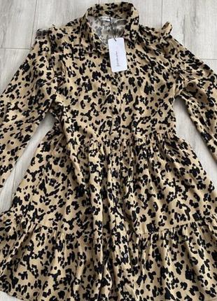 Леопардова сукня stradivarius2 фото