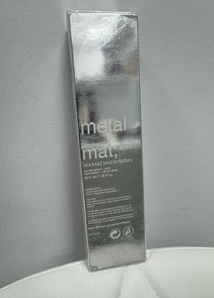 Masaki matsushima metal mat парфумована вода 40мл