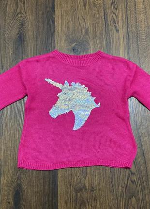 Светр кофта з єдинорогом