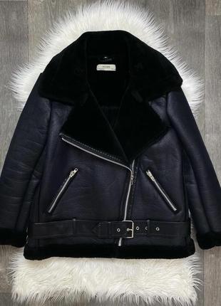 Дубленка zara