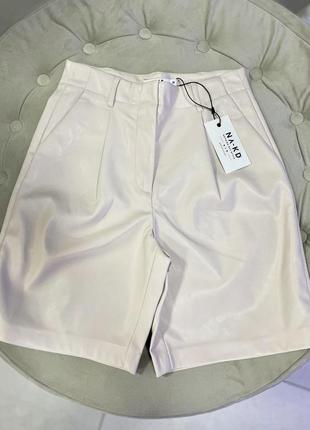 Шорты эко-кожа