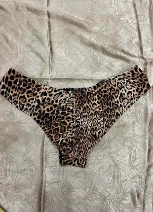 Плавки до купальника леопард victoria secret, м ,