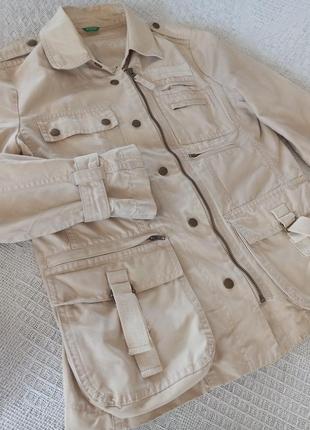 Парка женская benetton размер 38
