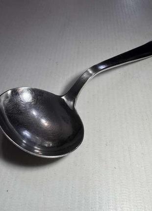 Ложка сервировочная, половник, oxydex germany, нержавейка, состояние отличное!