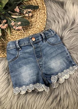 Джинсовые шорты 2-3 р.
