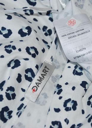 Блуза принтована бренду damart
 /100%бавовна/свободний крій/7 фото