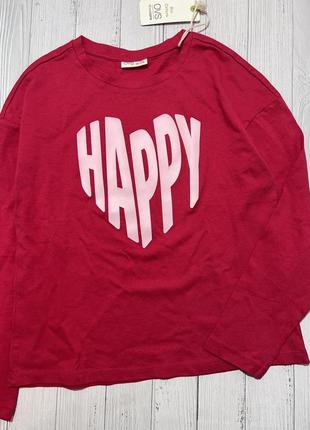 Лонгслив для девочки, реглан