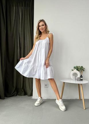 299 грн‼️розпродаж жіночий сарафан сукня легка на бретелях
