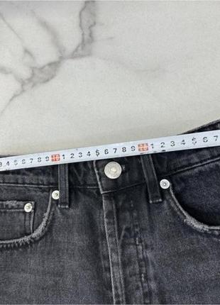 Шорты джинсовые черные zara 34