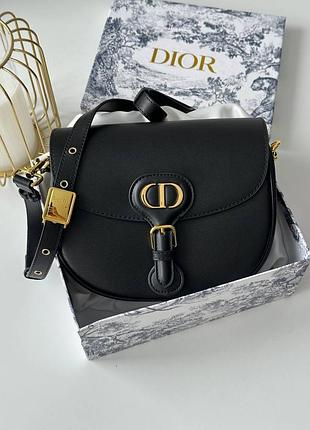 Сумка шкіряна у стилі dior bobby, люкс якість, повний комплект