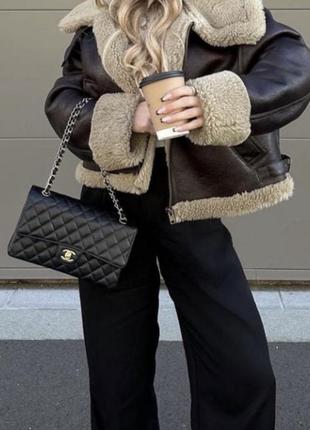 Дубленка zara