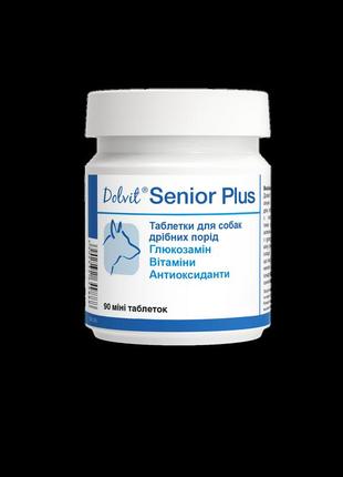 Dolfos (долфос) dolvit senior plus mini - 90 таб. витаминно-минеральная добавка для пожилых собак мини пород1 фото