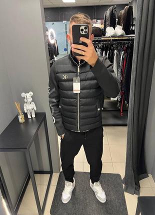 Брендовая мужская куртка / качественная куртка calvin klein в черном цвете на каждый день