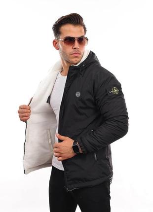 Брендовая мужская куртка / качественная куртка stone island на каждый день