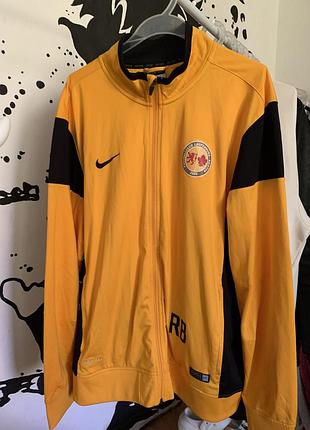 Кофта спортивна чоловіча , зіпка олімпійка nike dri-fit