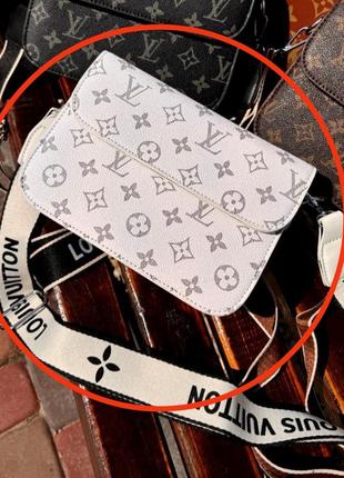 Сумка женская белая с буквами фабричный китай, сумка серебро повседневная через плечо сумка в стиле louis vuitton луи виттон луи виттон