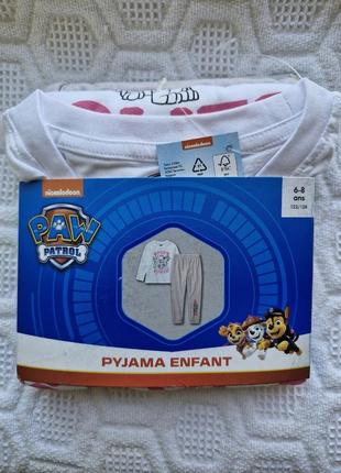 Пижама "щенячий патруль" для девочки