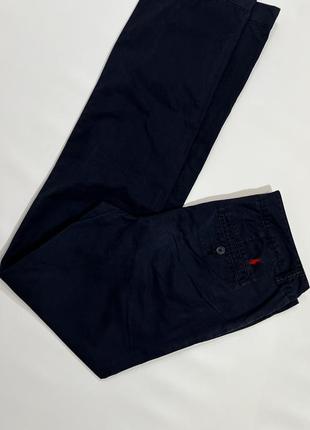Брюки/ брюки мужские polo ralph lauren хлопковые темно синие5 фото
