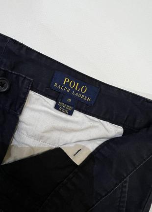 Брюки/ брюки мужские polo ralph lauren хлопковые темно синие3 фото