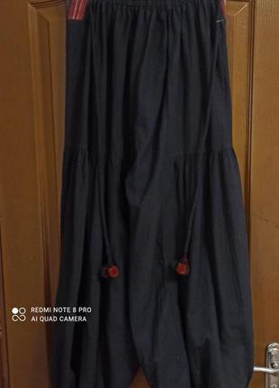 Штаны шаровары  баллоны афганские бохо 100% коттон thailand p. s-xl пот 34-46 см***3 фото