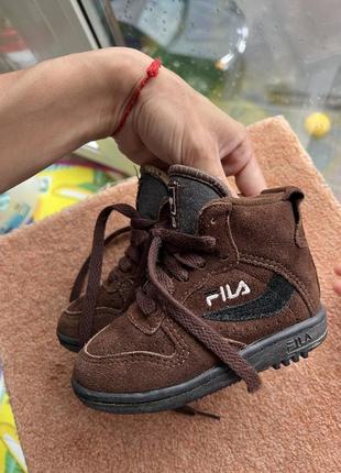 Черевики хайтопи fila