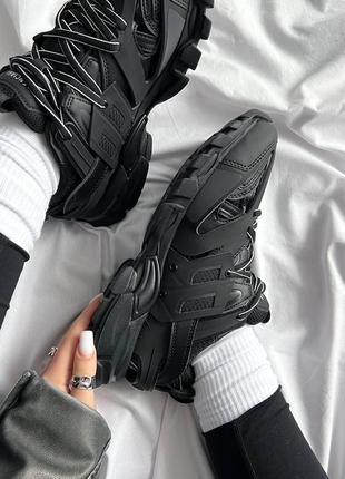 Кроссовки balenciaga track black5 фото