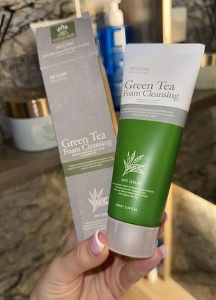 Очищающий гель для умывания с зеленым чаем