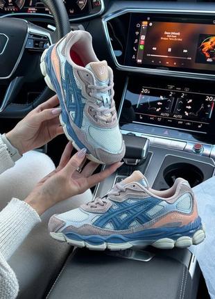 Жіночі кросівки asics gel - nyc “mauve blue”3 фото