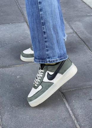 Кроссовки nike air force 1 low khaki9 фото