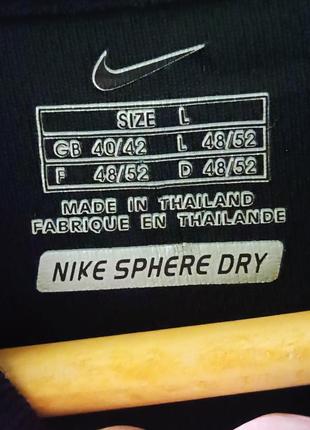 Футболка чоловіча nike футболка nike sphere dry оверсайз найк black grey сіра чорна бавовняна9 фото