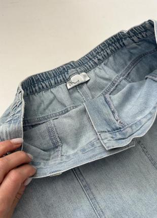 Юбка стильная джинс9 фото