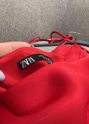 Сатиновое платье из комбинации zara6 фото