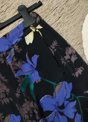 Красивые летние брюки в цветочный принт / штаны4 фото