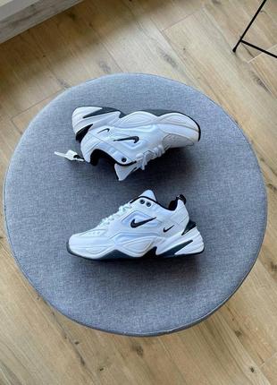 Кроссовки nike m2k tekno white black6 фото