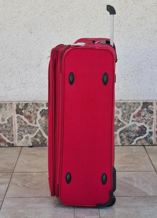 Большой чемодан  на 2-х колесах  worldline 522 france 🇫🇷 red ♥️3 фото