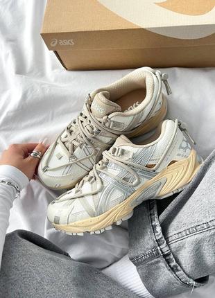 Кроссовки asics gel kahana tr v2 'cream pure silver'7 фото